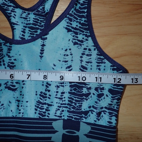 Under Armour ColdGear Sports Br, Fitted, Unpadded, Racerback Sports Bra sz XS/S - Picture 7 of 8
